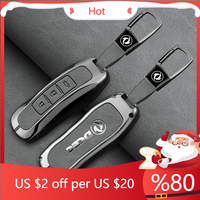 Hot Zinc Alloy Car Key Cover Key Case for Dongfeng Fengguang DFSK Glory 580 Fengon Ix5 Ix7 Seres 3 5 Sf5 2022 Interior Stickers