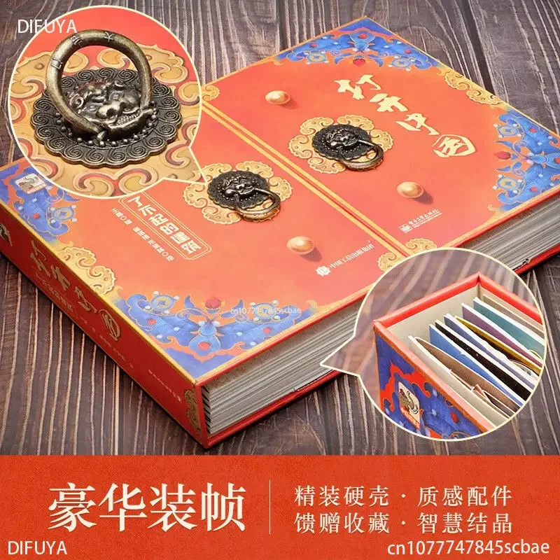 

1 Book Open The Chinese Pop-Up Book 3D Forbidden City Panoramic View Of The Forbidden City For Children Limited