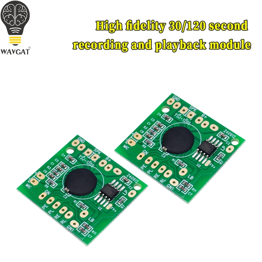 Sound Module For Electronic Toy IC Chip Voice Recorder 120s 120secs Recording Playback Talking Music Audio Recordable Board