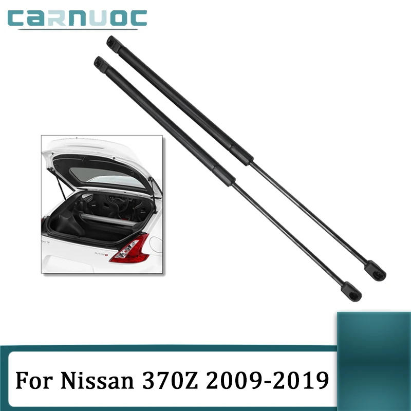 

2Pcs For Nissan 370Z 2009-2019 Coupe Without Spoiler Hatchback Rear Trunk Lift Support Struts Gas Struts Car Tuning Accessories