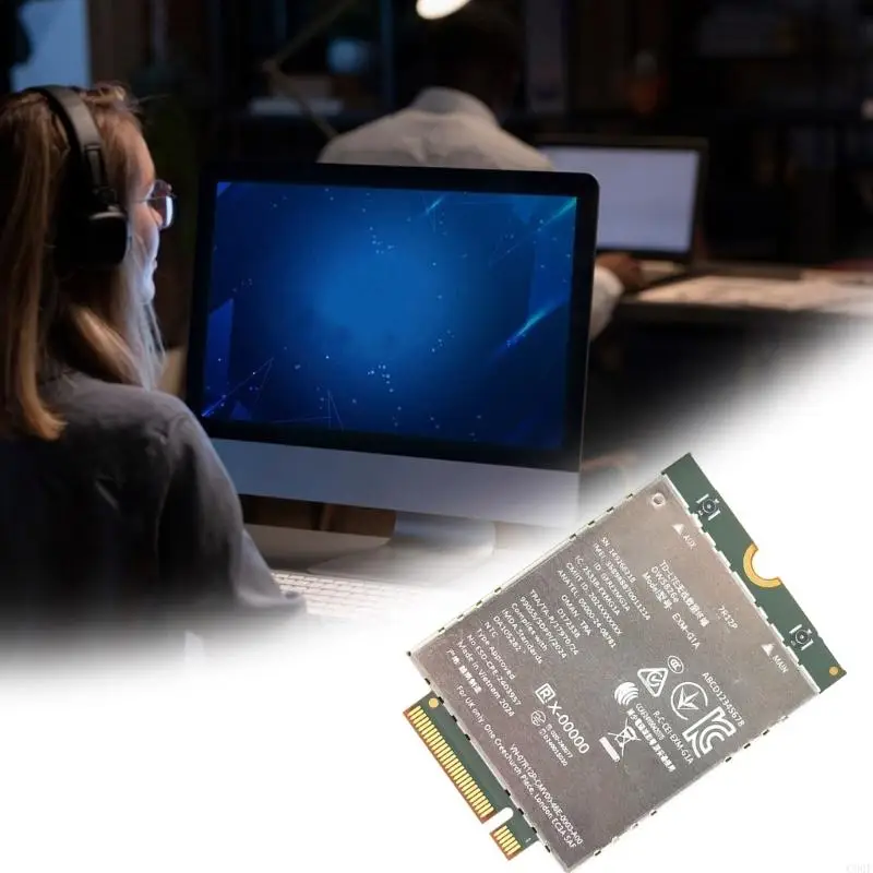 C90F 4G LTE 무선 모듈 M.2 LTE 무선 데이터 터미널 네트워킹 호환성 랩탑 및 태블릿 용 1.28GHz
