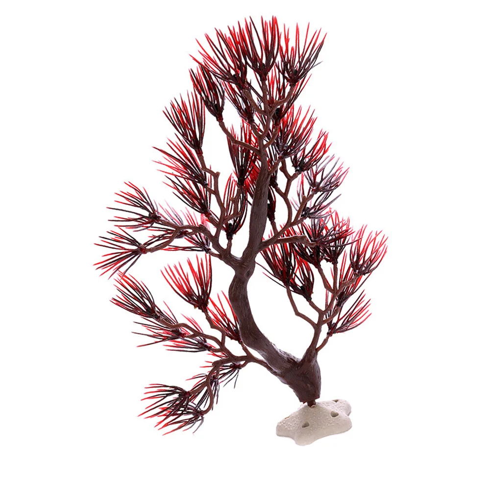 

1Pcs Fake Aquatic Plant Simulation Fish Tank Decor Plastic Water Plant Aquarium Landscape Adornment Realistic Durable Material