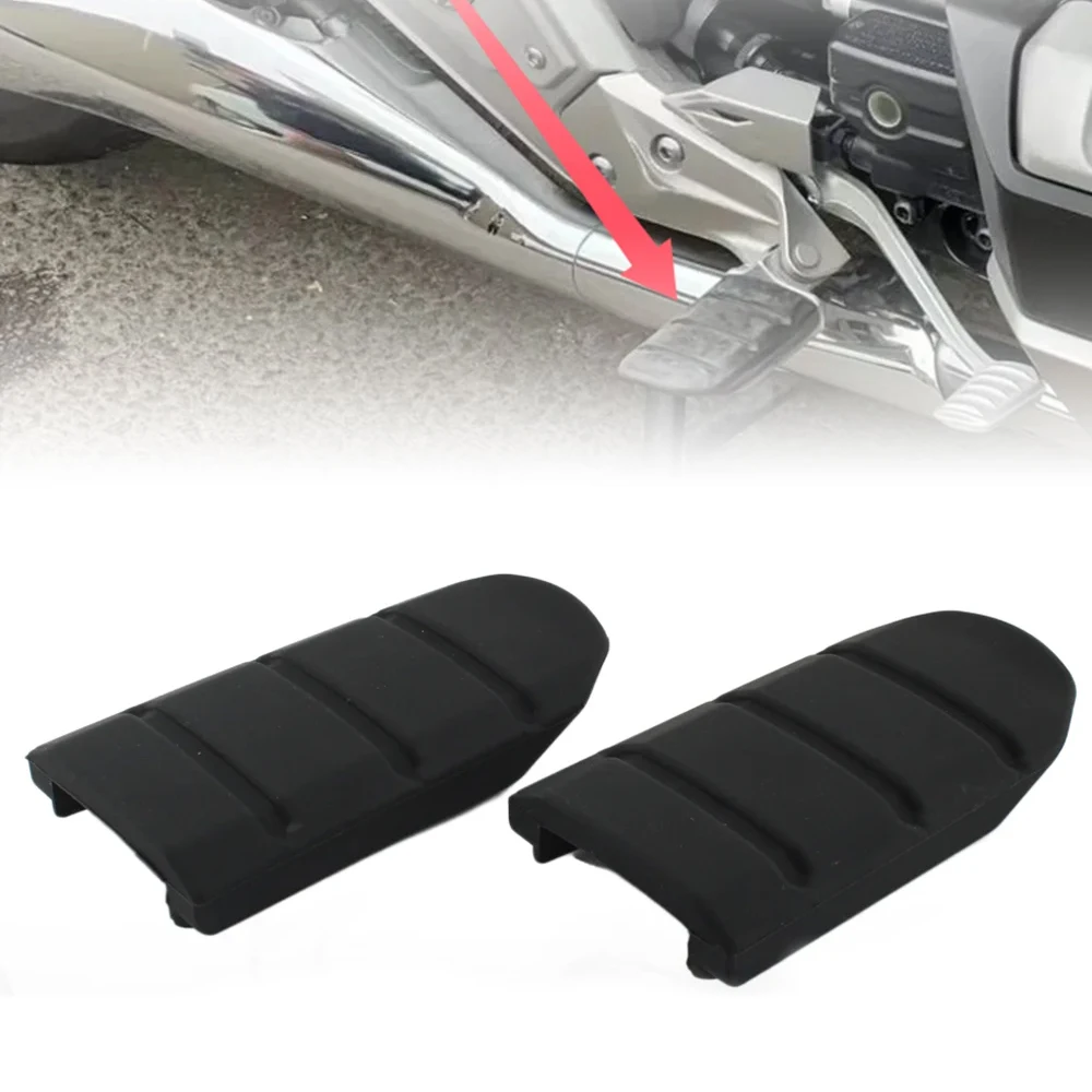 

Motorcycle Driver Footpeg Rubbers Non-slip Mat Foot For Honda Goldwing GL1800 GL 1800 2018-2024 2023 2022 2021