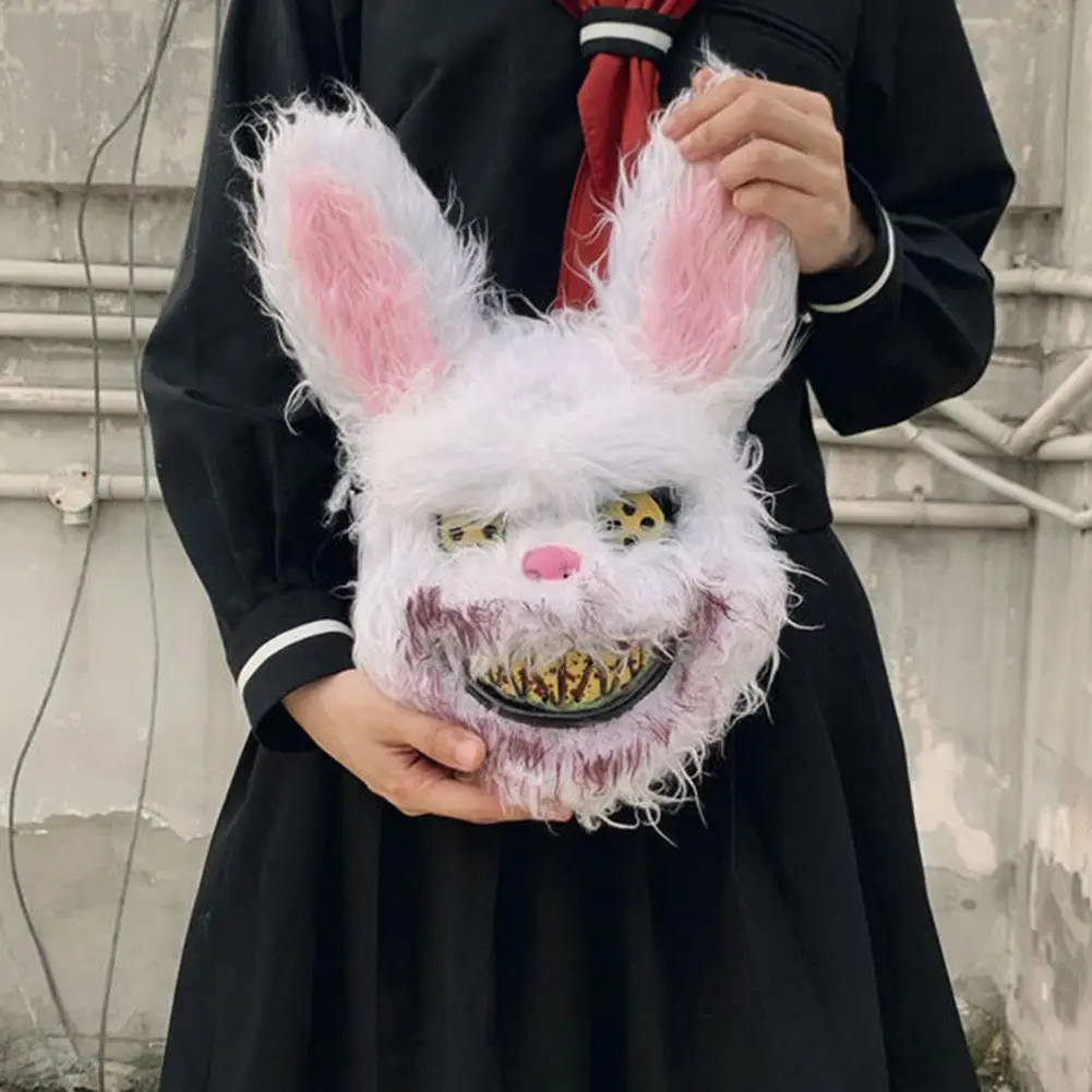 

Bear Halloween Party Masque Halloween Rabbit Masque Spooky Halloween Bunny Masque Exquisite Realistic Props for Parties