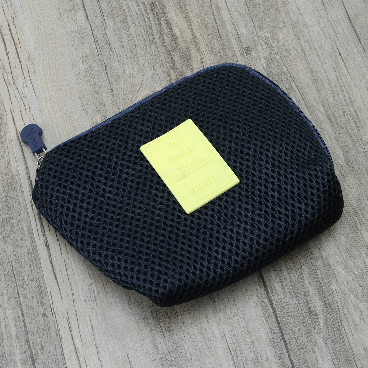 

Shockproof Digital Organizer Bag Dark Blue Small Size For Phone Earphones Cable Mouse Toiletry Travel Pouch Storage