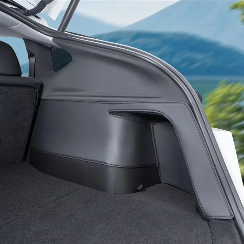 

Protective Pad Cargo Liner Anti Dirty Mat For Tesla Model Y Juniper 2025 Trunk Full Coverage Both Side Guards Mat