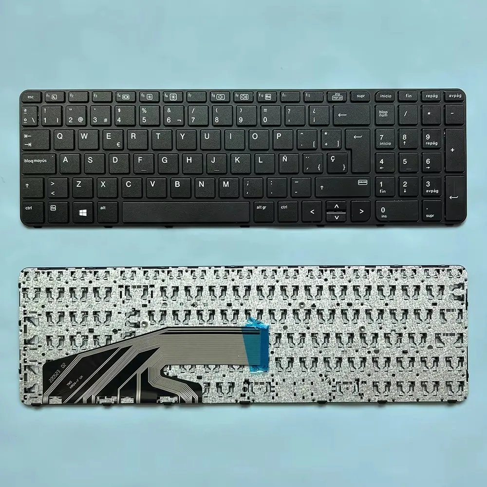 Teclado espanhol 470 g3 para hp probook 450 g3 455 g3 450 g4 455 g4 470 g3 650 g2 g3 655 g2 g3 laptop teclado latino