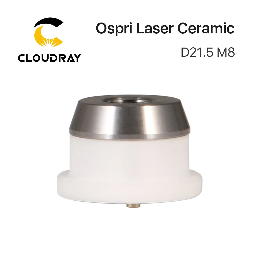 Imagem -05 - Cloudary 3d Cabeça do Laser Cerâmica Ospri D21.5 m8 Laser Cerâmica Bico Titular para 1064nm Cabeça de Corte a Laser Acessórios do Sensor