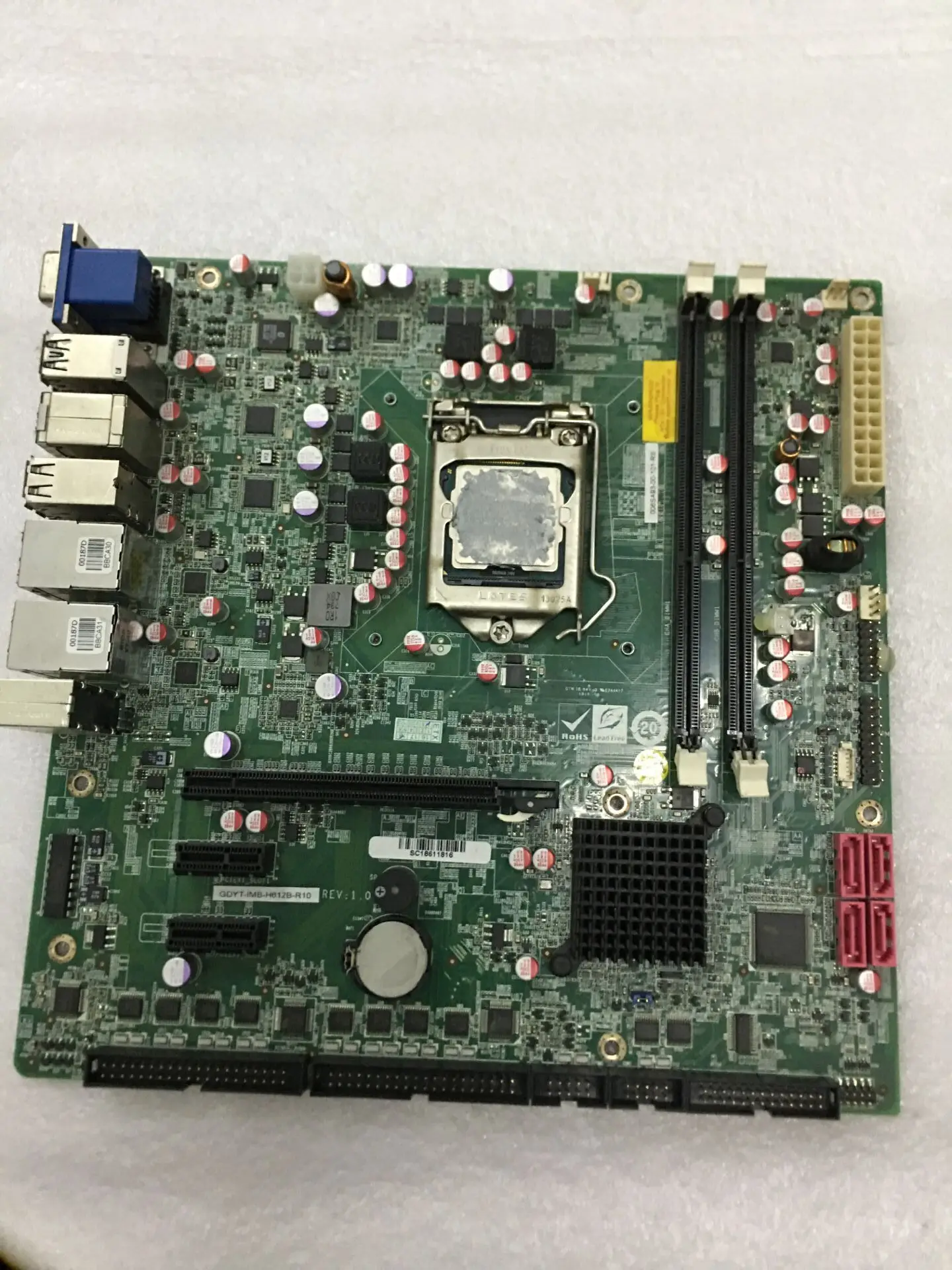 

GDYT-IMB-H612B-R10 Гарантия на материнскую плату промышленного управления на три месяца
