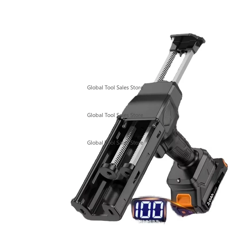 Dual-Component Cordless Electric Caulking Gu.n (Double Cartridge, Adhesive/Epoxy, Battery-Powered)