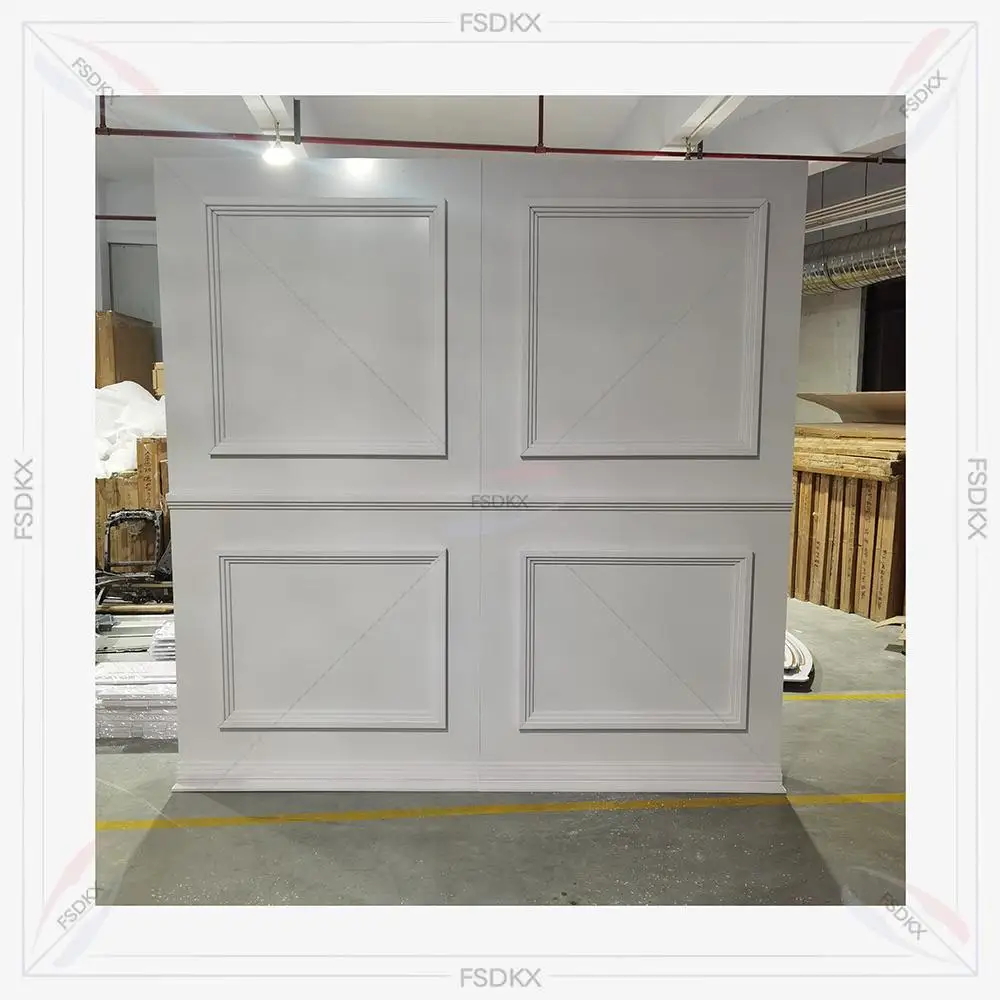 

Factory Custom White PVC Wedding Backdrop Stands Party Decoration Wall Events Supplies