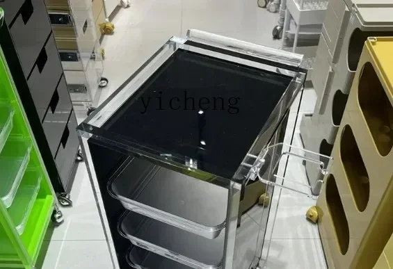 r5.13 Hair Salon Stylist Perm and Dye Trolley for Professional Use Cabinet Commercial
