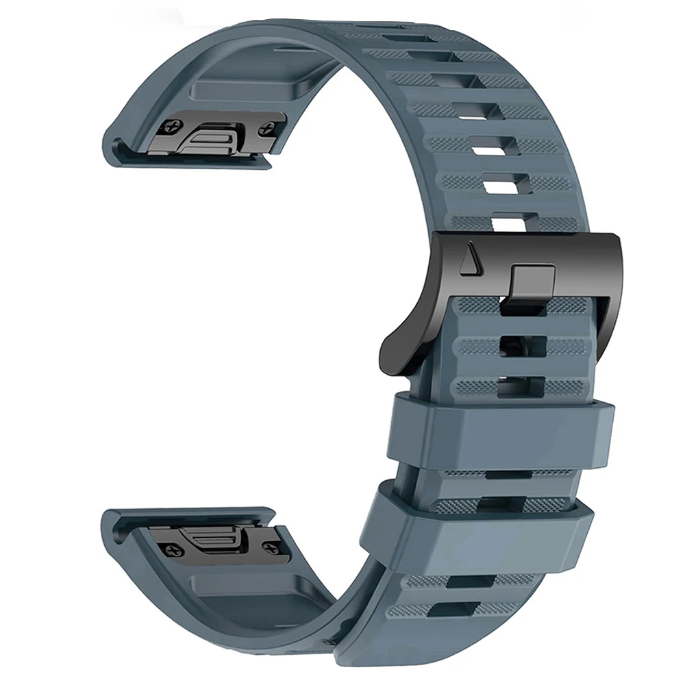 22/26mm Quickfit Officiële Band voor Garmin Fenix 8 Pro 47mm 51mm E 7 7X/Epix Pro/6 6X/Enduro 3 Zachte Sport Siliconen Band Armband - afbeelding 1