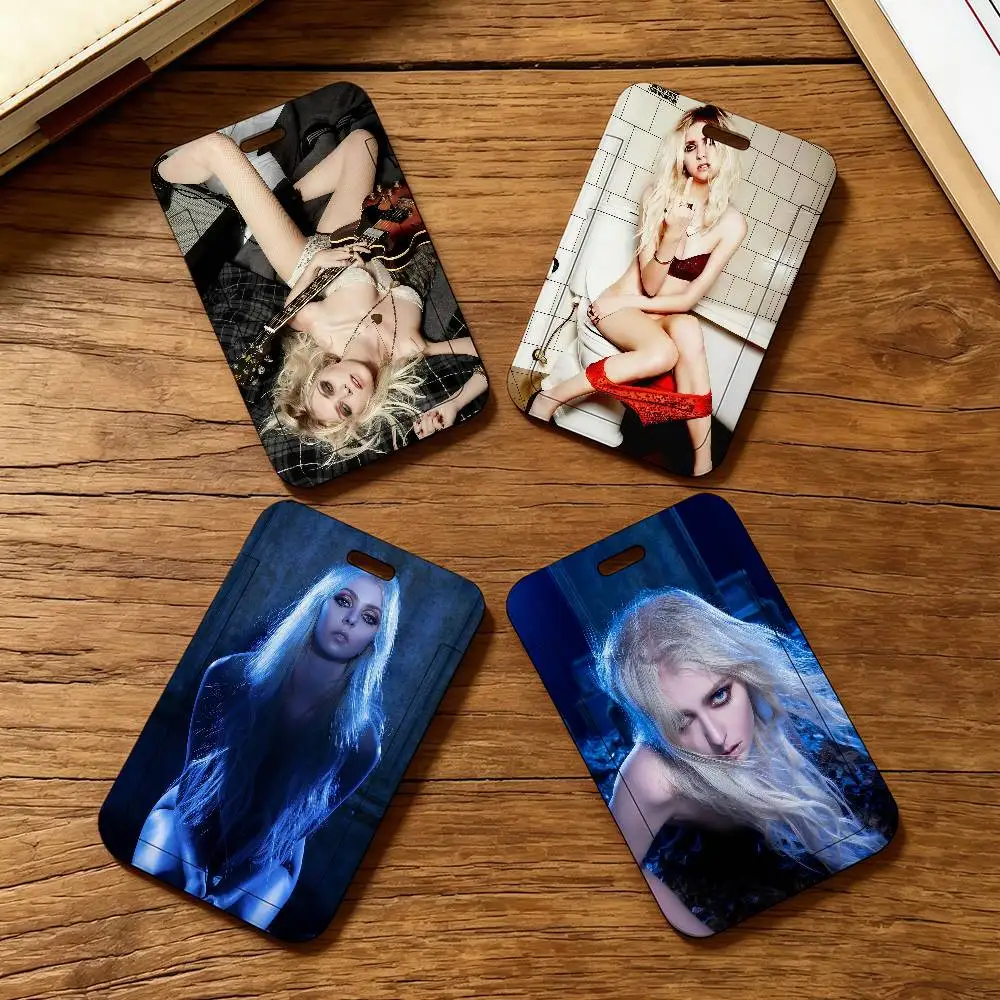 Actor Model T-Taylor Momsen Card holders for ID cards student cards employee badges and protective cases