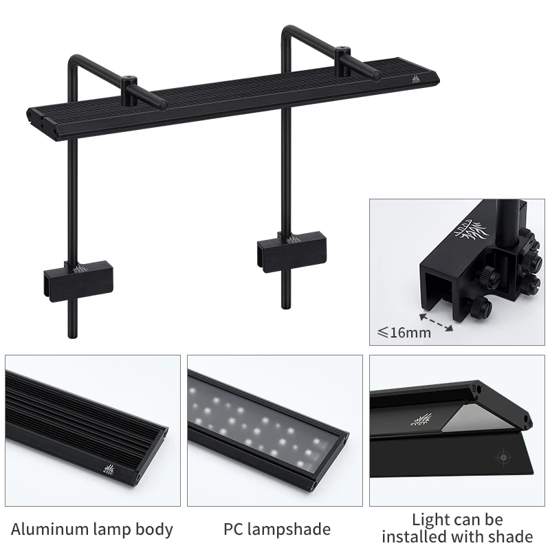 WEEKAQUA M 1200 D 2 PRO 2023 Hot Sale Aquarium Lights Full Spectrum Led RGB+UV Fish Tank Lights Accessories
