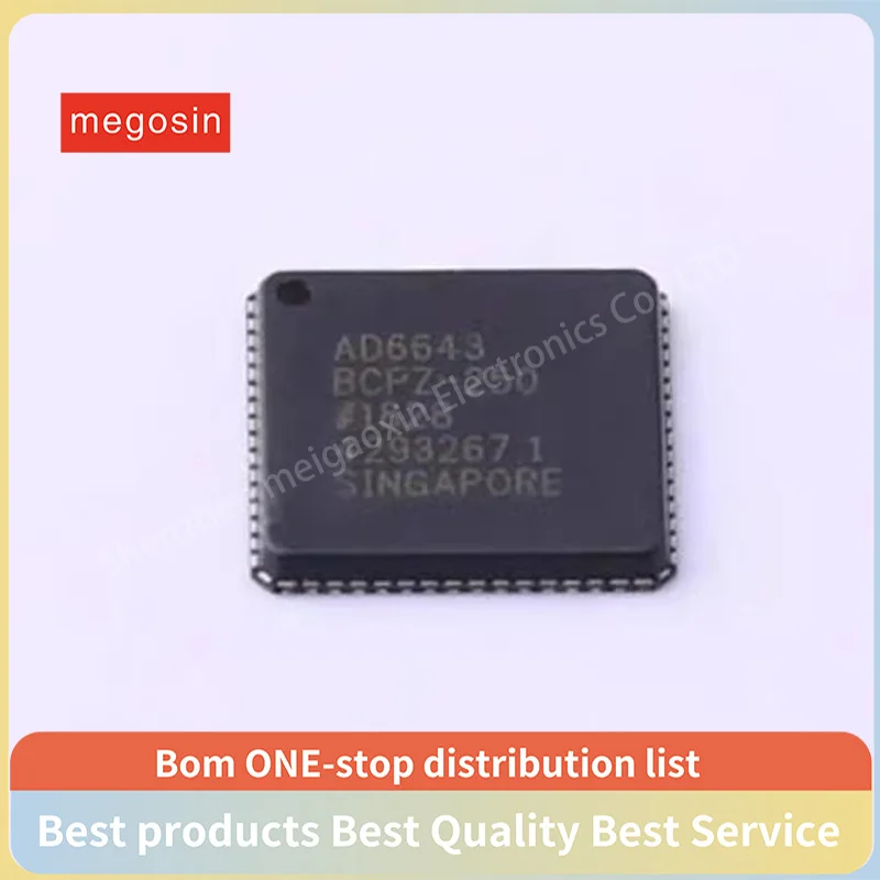 1PCS/LOT AD6643BCPZ-250 AD6643BCPZ AD6643 LFCSP-64 RF chip IC