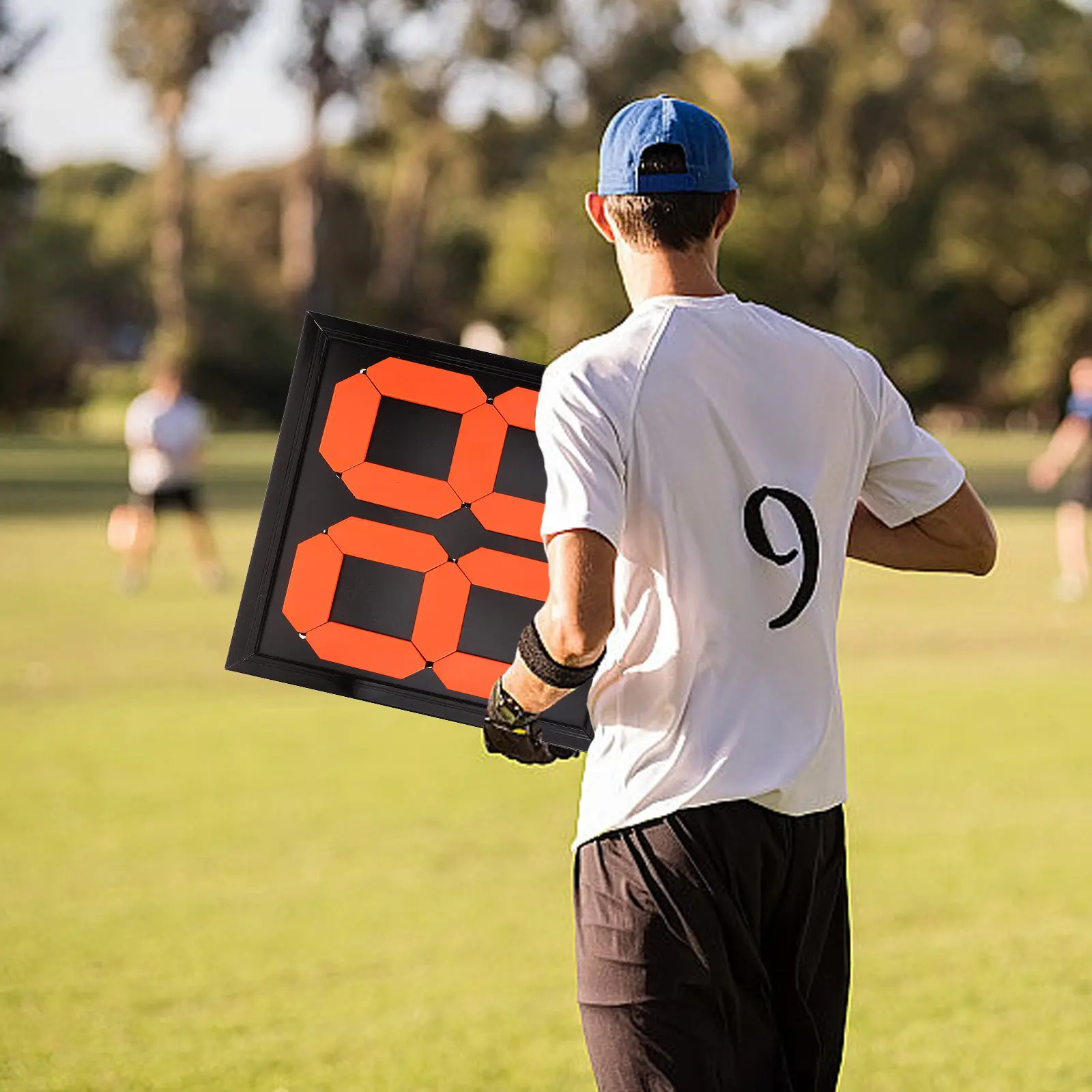 football-substitutions-board-manual-substitution-sign-clear-visible-number-player-change-tool-soccer-match-equipment