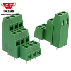 10Pcs YN127A3 DG500A3 5.08mm 2P 3P PCB 3 Layer Mini UNIVERSAL SCREW TERMINAL BLOCKS 2PIN 3PIN PHOENIX DEGSON