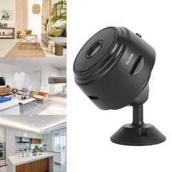 Surveillance System Wireless Camera Wireless WiFi Camera 120° Wide Angle 720P Mini Surveillance System CCTV for Children Elders