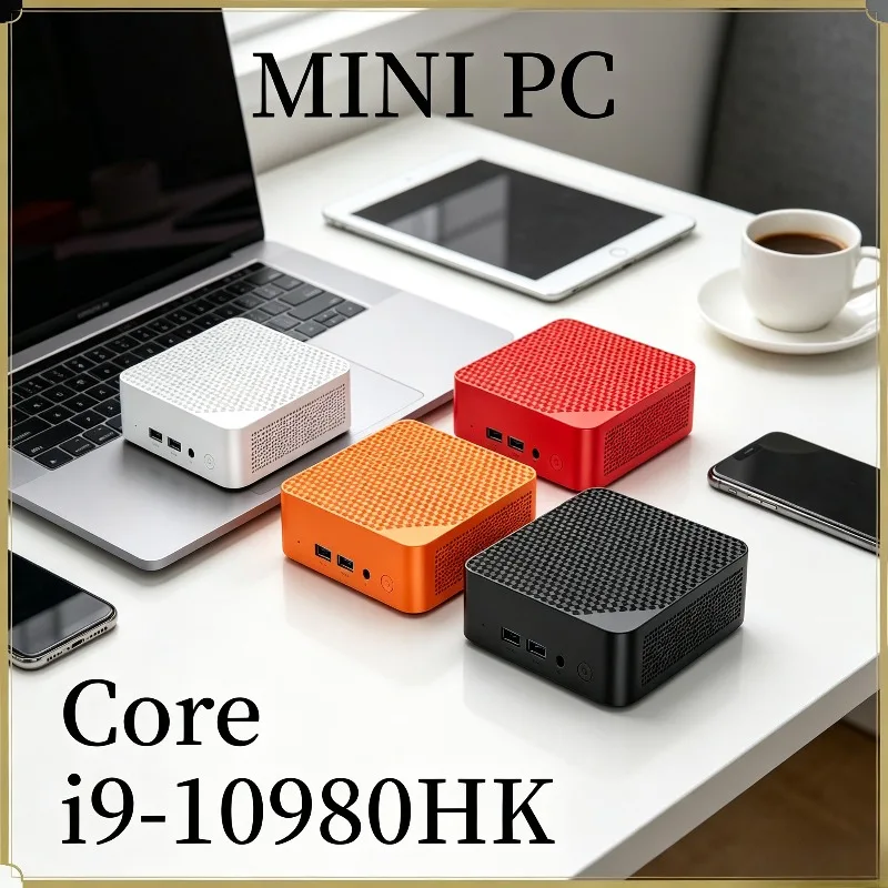 Gaming Office 4K HDMI Portable Mini PC Gamer Computer Intel Core i9-10980HK 16GB RAM 1/2TB SSD FHD Bluetooth WiFi6