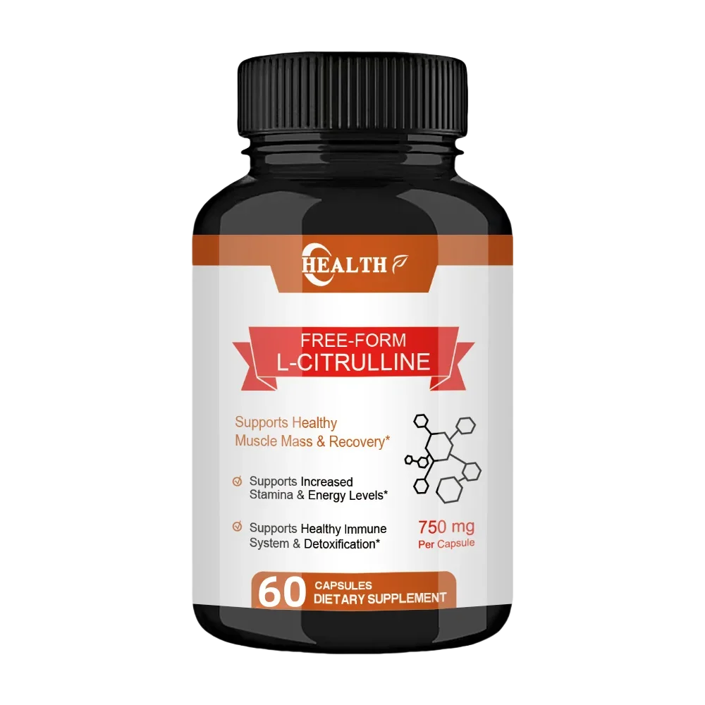 Complément avec L-Citrulline - Construction musculaire saine, énergie, force, soutien du système imm