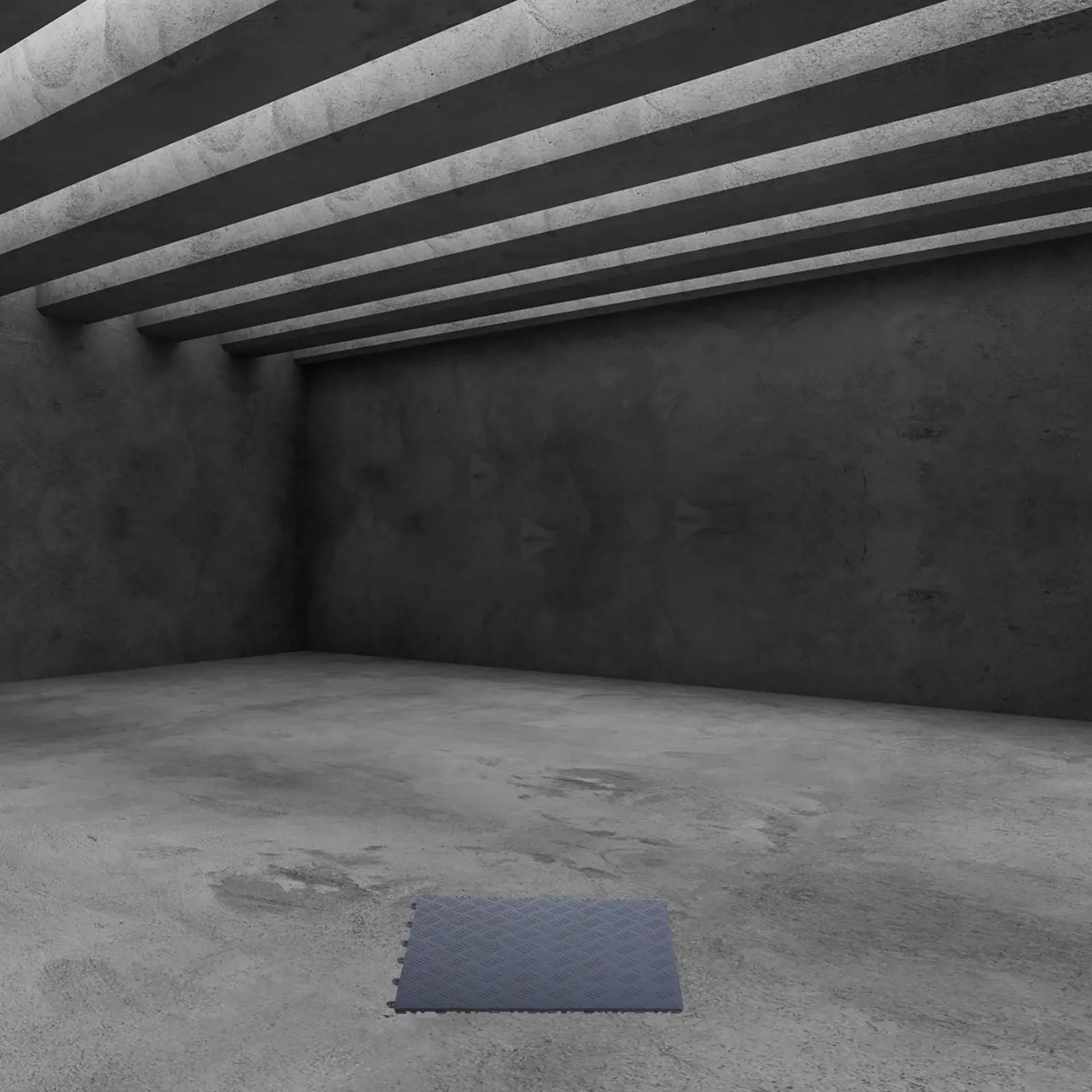 Garage Floor Tiles Thickened Interlocking Durable Non-Slip Anti-Oil Stain Resistant Garage Flooring Mats for Home Gym Deck