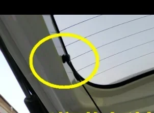 2 قطعة لسوزوكي SX4 فيترا SWITF الرف الخلفي هوك الجذع مجلس حبل مشبك #3