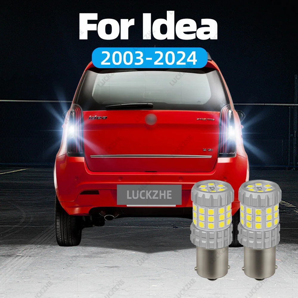 For Fiat Idea 350 LED Reverse Lights Car Reversing Lamp Auto Backup LED Back Up Bulb 2003 2004 2005 2006 2007 2008 2009 -2024