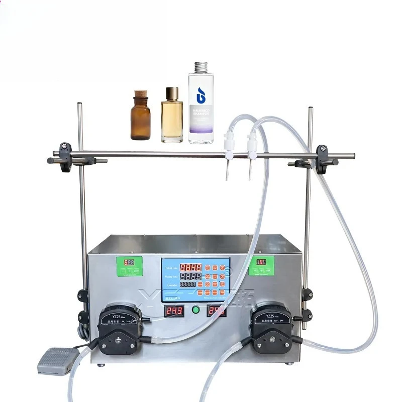 Desktop peristaltic pump high precision dropper bottle essential oil liquid filling machine