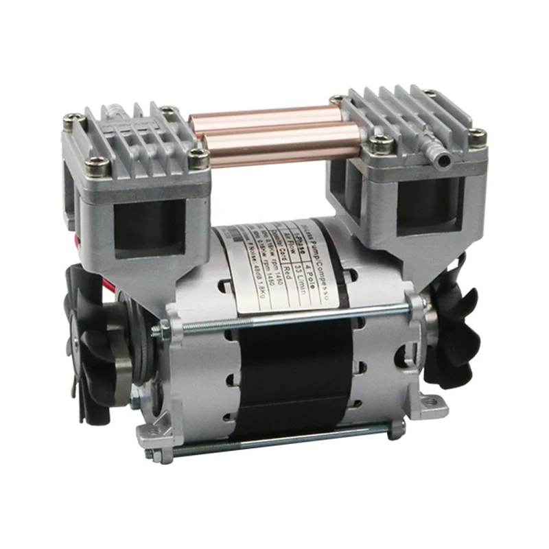 Factory 120W 30L/min Oil-Free Mini Small Piston Air Compressor High Precision Low Noise High Pressure