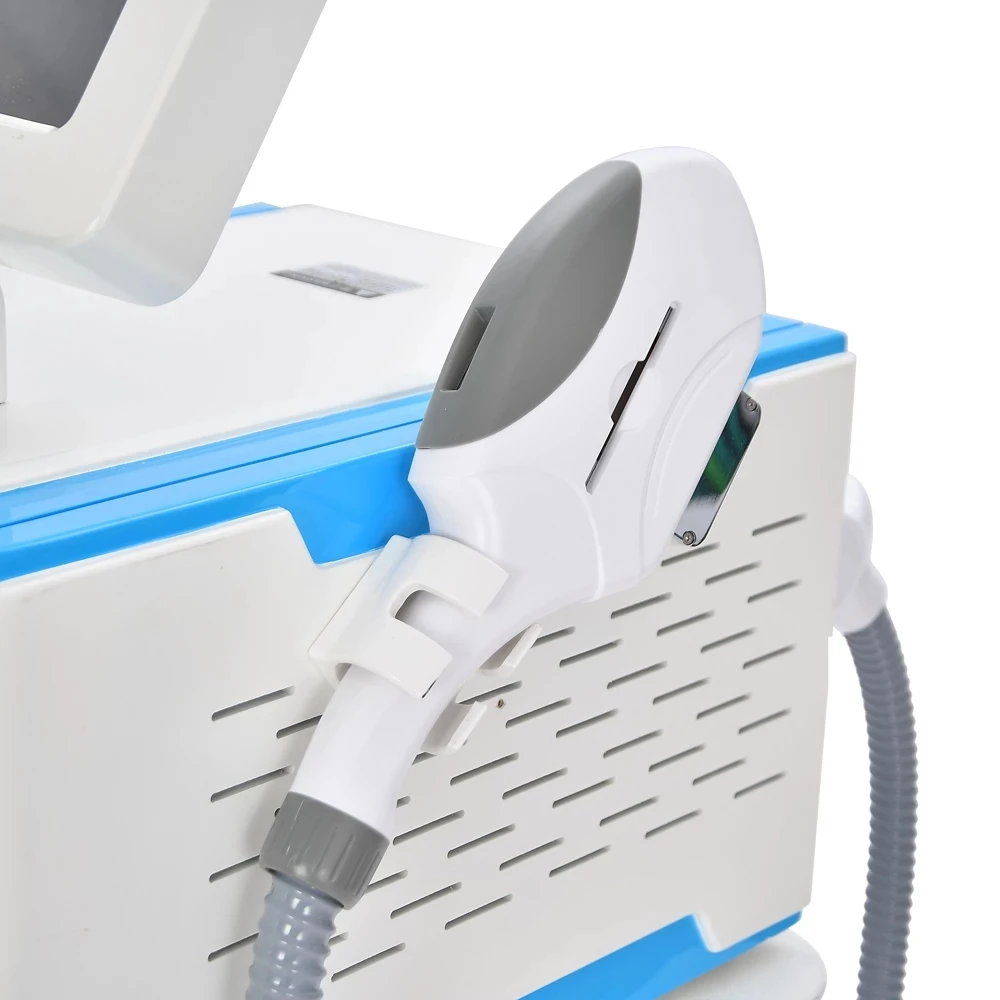 Máquina láser 2 en 1 IPL + Nd Yag, máquina profesional de depilación OPT, máquina láser con interruptor Q para eliminación de tatuajes