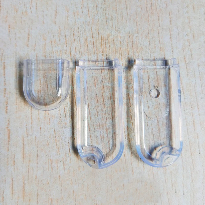 Small Plastic Instrument Enclosure USB Stick Junction Housing Plastic Transparent U Disk Enclosure Plastic U Disk Housing