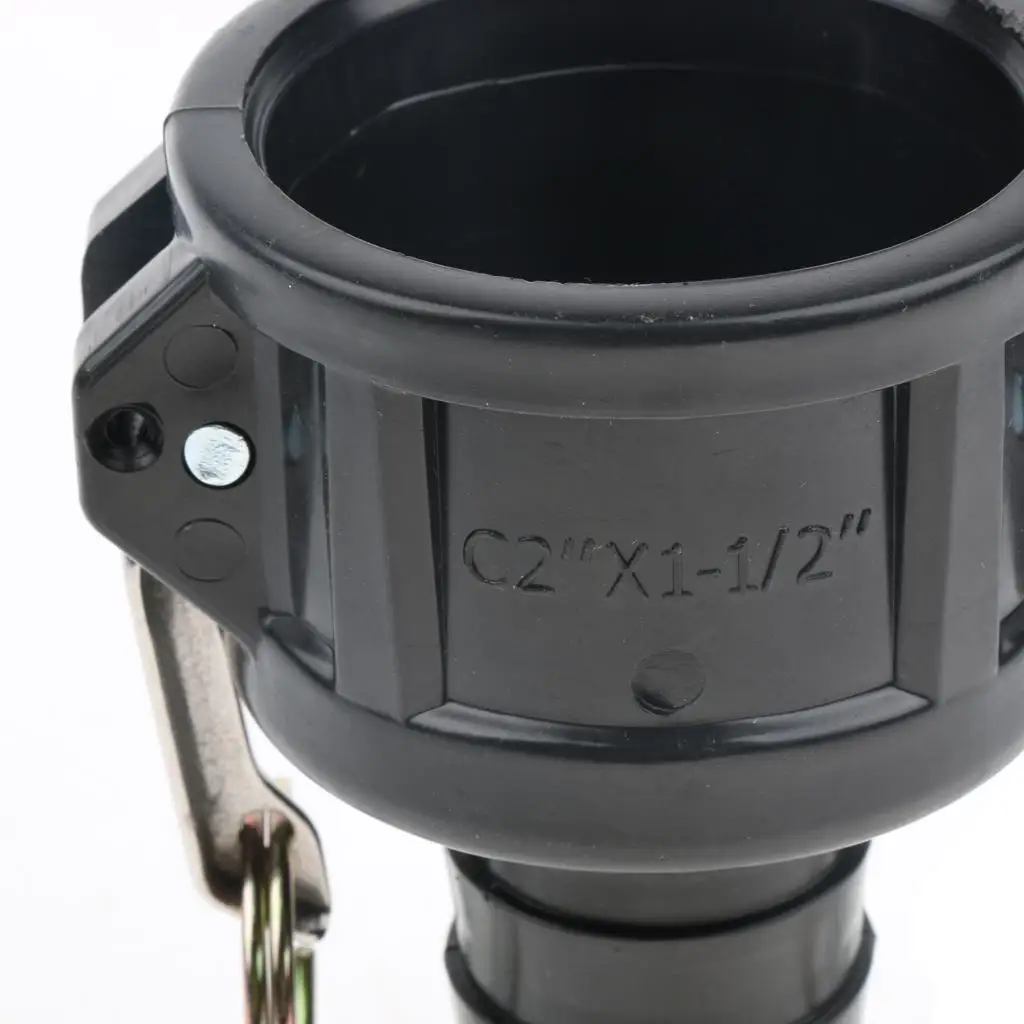 IBC Tote Tank Cap 1.5 Inch Durable Plastic Coarse Thread Adapter for Bulk Water Barrels Connection