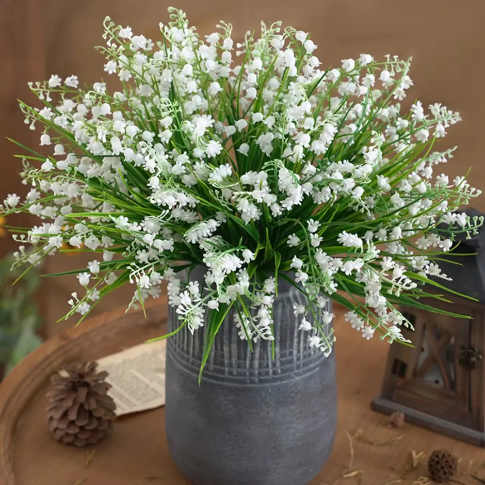 Künstliche Kunststoffblumen für den Innenbereich, Heimdekoration, Blumenstrauß, Vasen, Gärten, Valentinstag, Hochzeiten, Brautparty, Geschenk, DIY-Requisiten