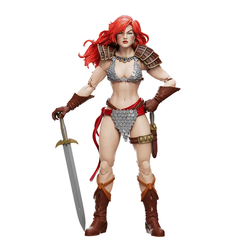 

Boss Fight Toys Epic H.A.C.K.S. Red Sonja Deluxe 6inch Action Figure 1:12 Model Doll