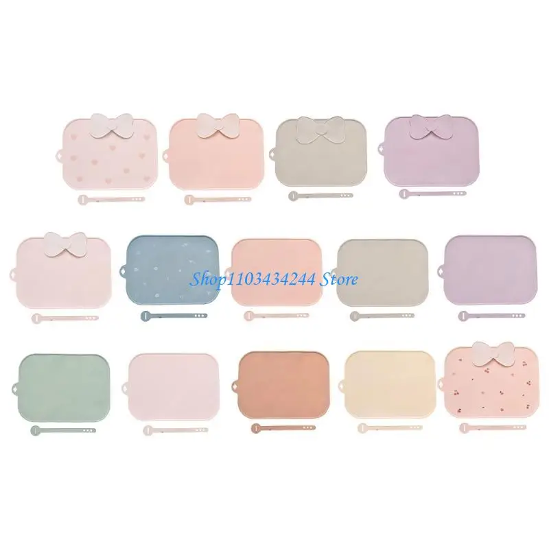 Upgraded Silicone Placemat Heat Resistant Rubber Dining Mat Health for Table