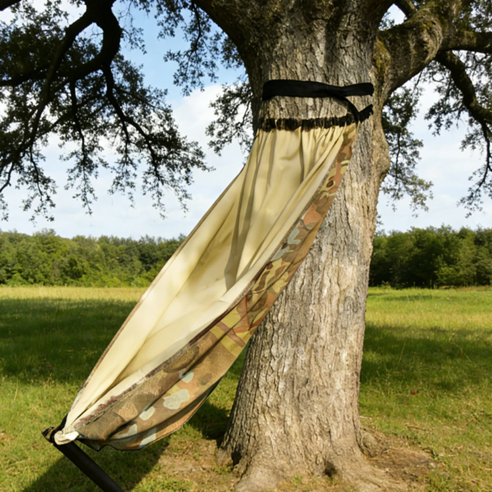 أرجوحة تخييم خارجية مموهة لشخص - مراجعة Hunting And Fishing Outdoor Chairs وسعره
