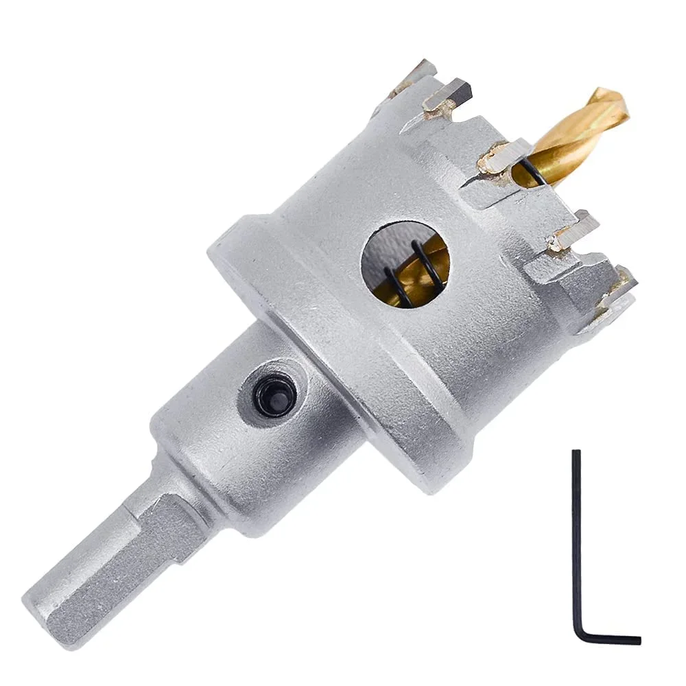 Imagem -05 - Metal Hole Saw Broca Conjunto para Carpintaria Ferramentas de Corte Aço 1654 mm 21 10 Pcs