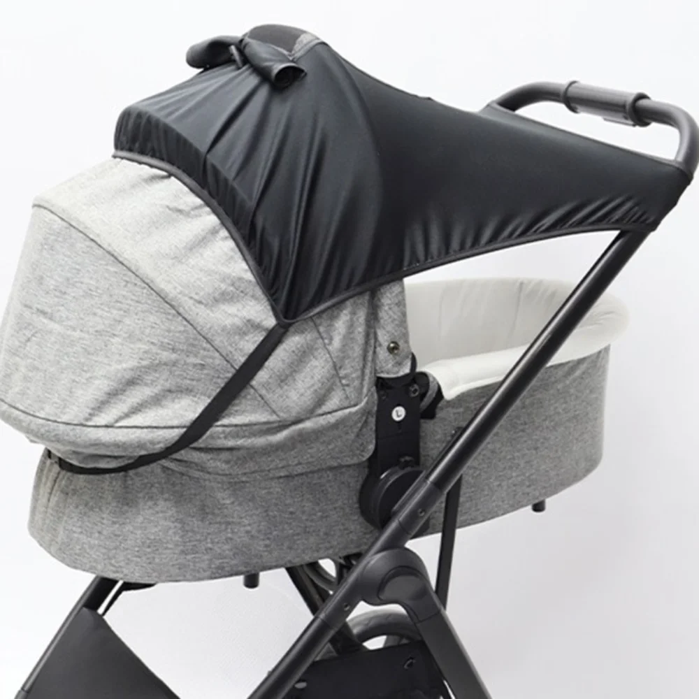 

Extended Baby Stroller Sunshade Cover Breathable Sunscreen Baby Pram Canopy Lightweight Anti-UV Pushchair Visor Travel