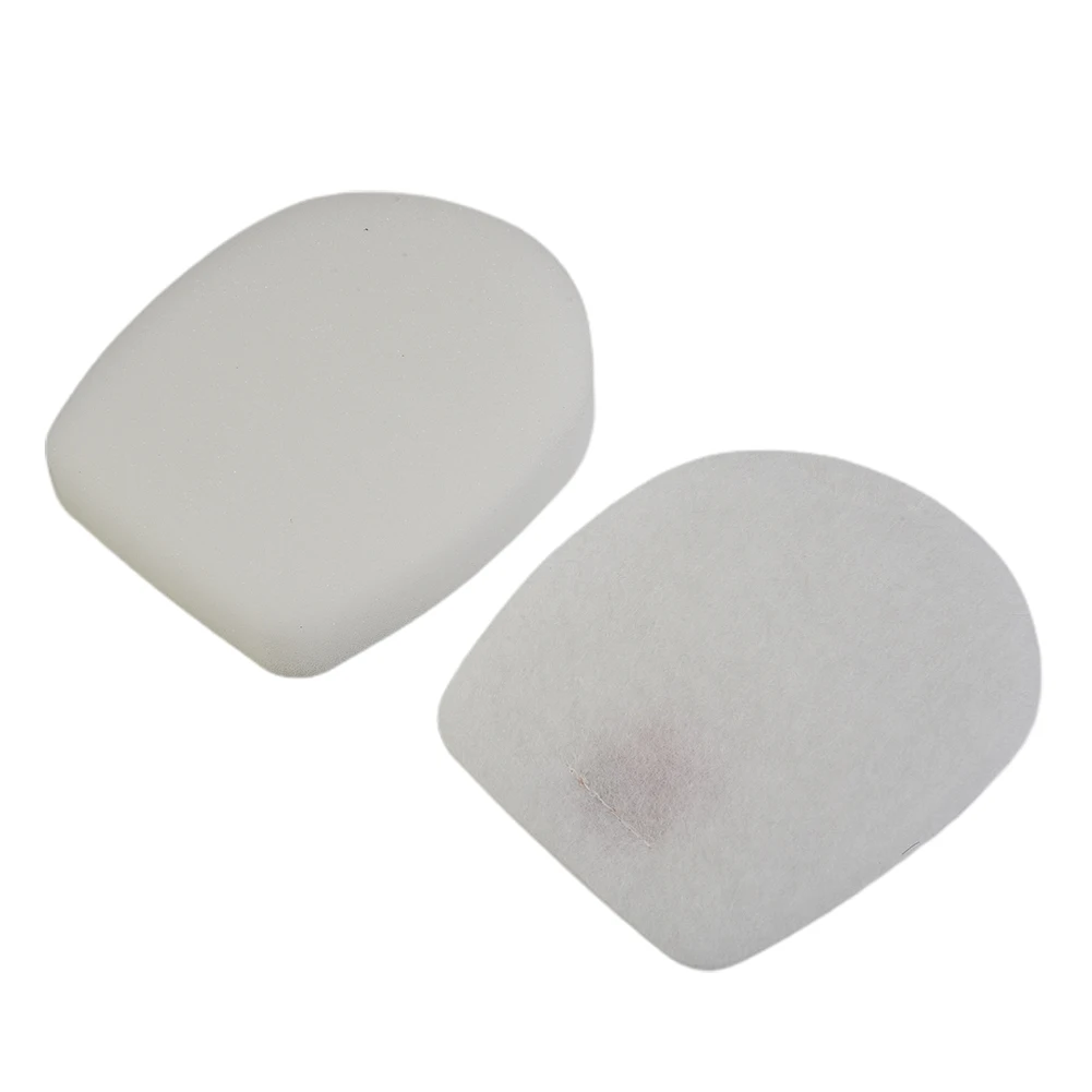 2 Set White Foam Filters Felt Filter For For SHARK IZ201 IZ251 Anti Hair Wrap Cordless Vacuum Foam Felt Replacement Kit