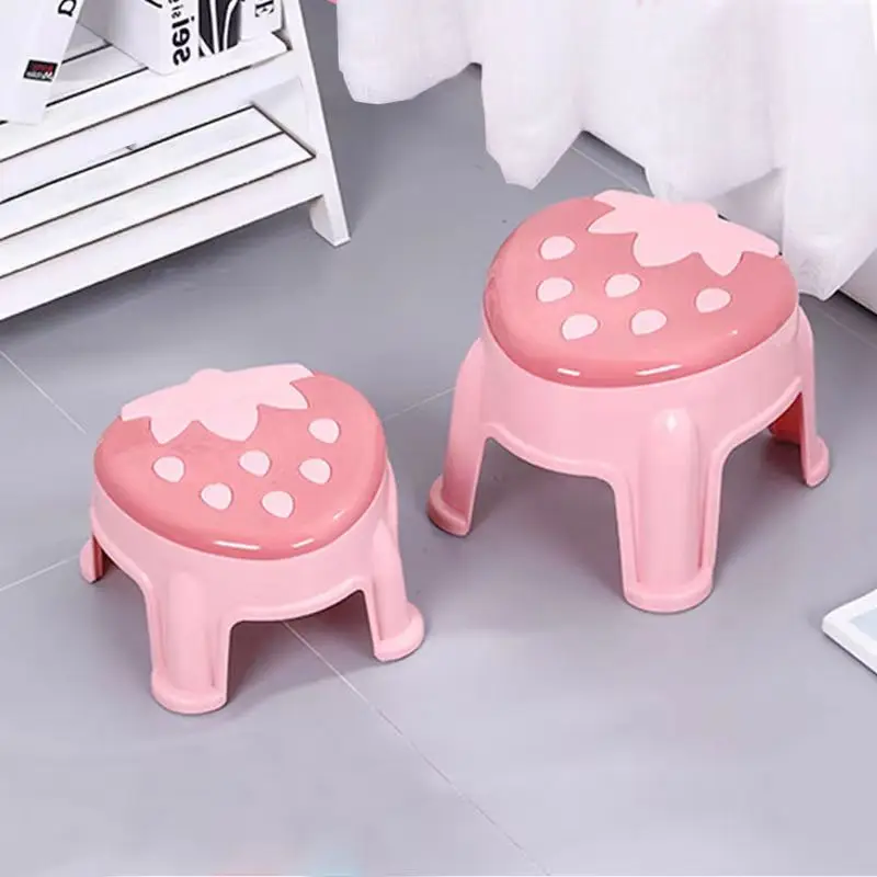 

Plastic small stools, household low stools, thickened bathroom non slip children's stools can be stacked, stepped small stools