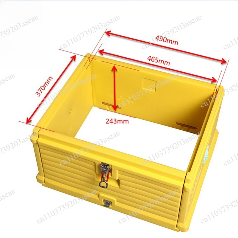 New Lang type beehive, plastic bee box, follow-up box Color thermal insulation bee box, plastic follow-up box