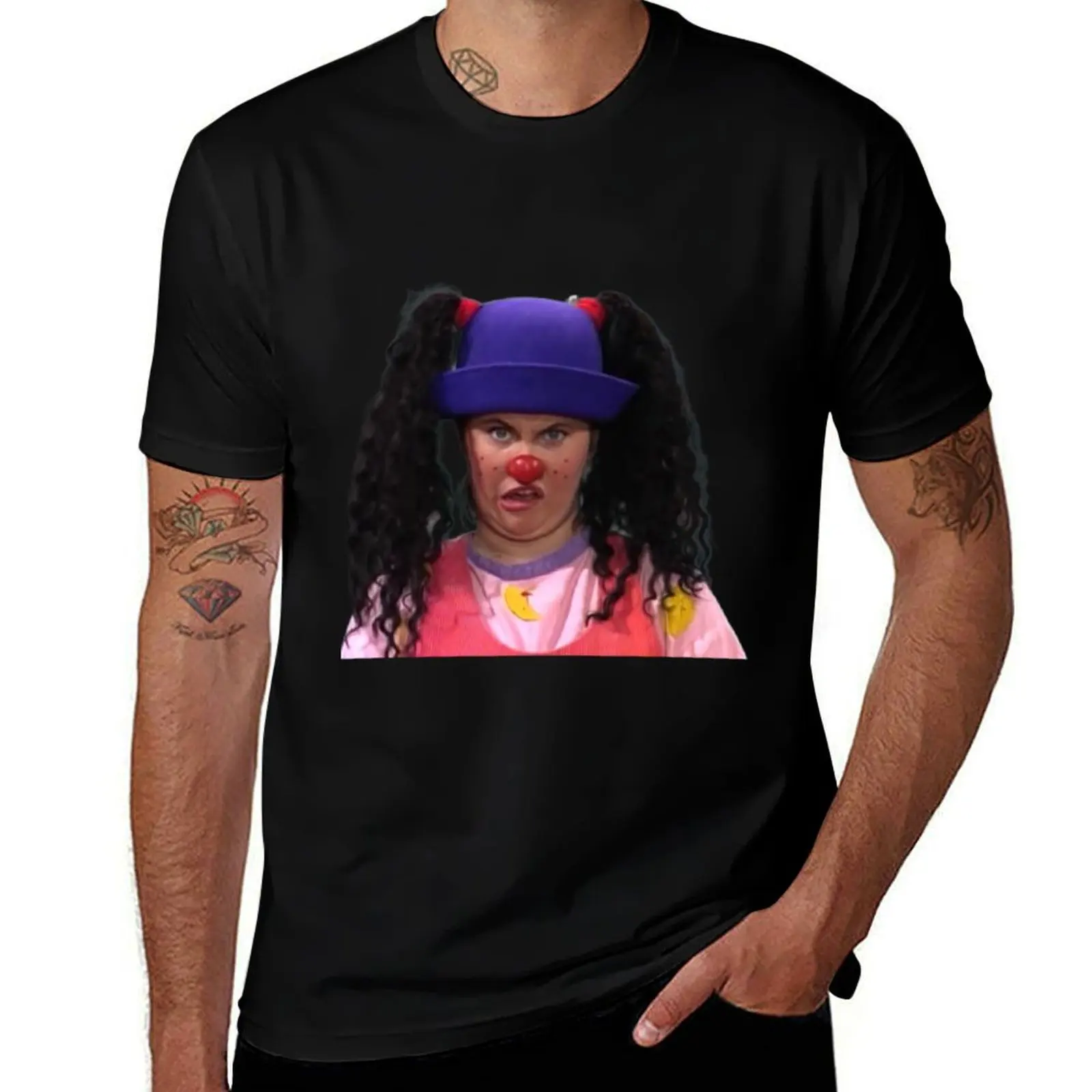 

Loonette the clown funny face T-Shirt man t shirts for men t shirt personalised t shirts designer T-shirt