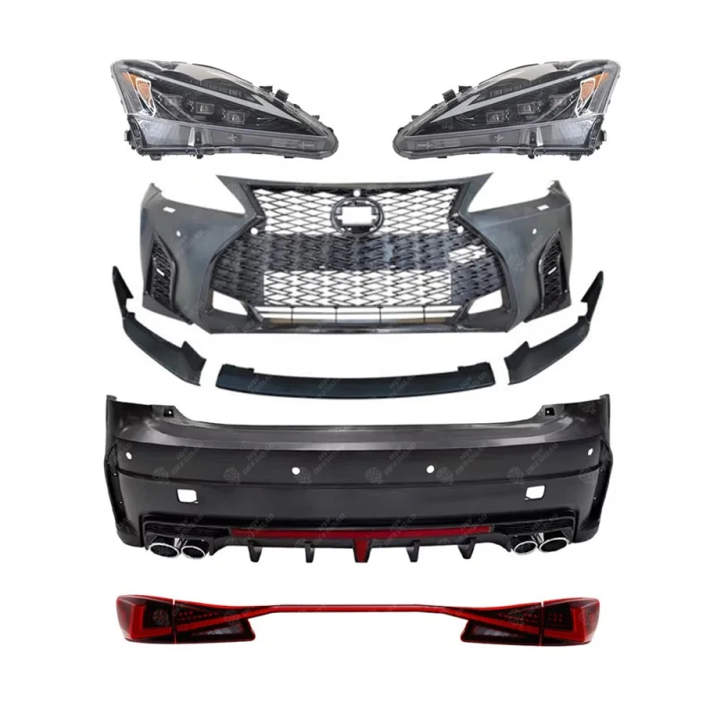 F‑Sport‑Inspired Exterior Restyling Conversion Kit, Complete With Fascia Assembly And Grille Components, Sedan Exterior Retrofit