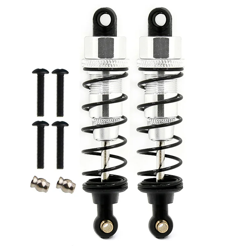 2PCS Tamiya CC01 HSP Aluminium Metal Shock Absorber L 70mm Suspension Absorber Spring Damper Crawler RC Car Upgrade Parts Y02