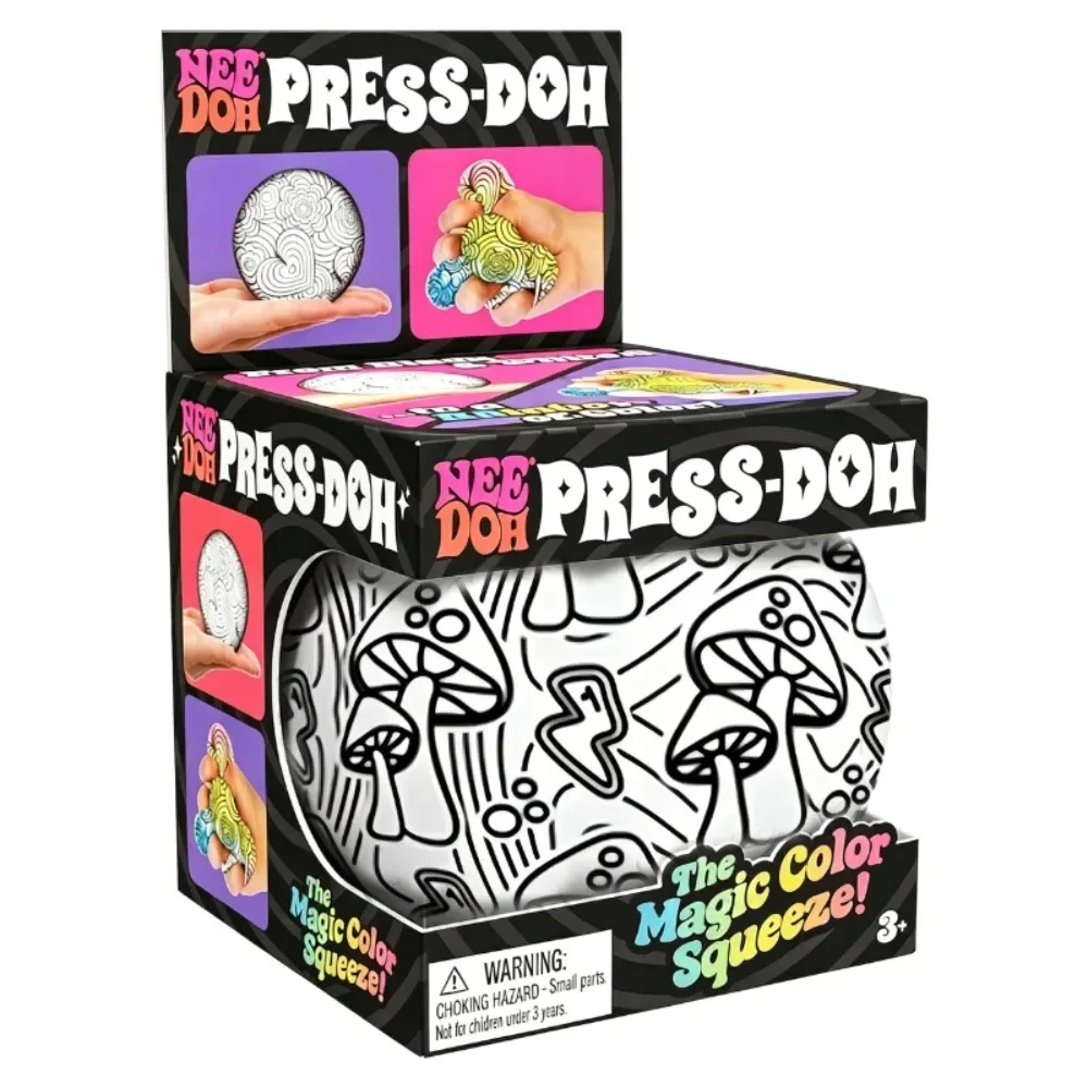 Neue NeeDoh Fuzz Ball Serie Desktop-Dekorationsstück zur Stresslinderung, geeignet für Stressabbau, weicher Stressball als Geschenk. – Detail 12