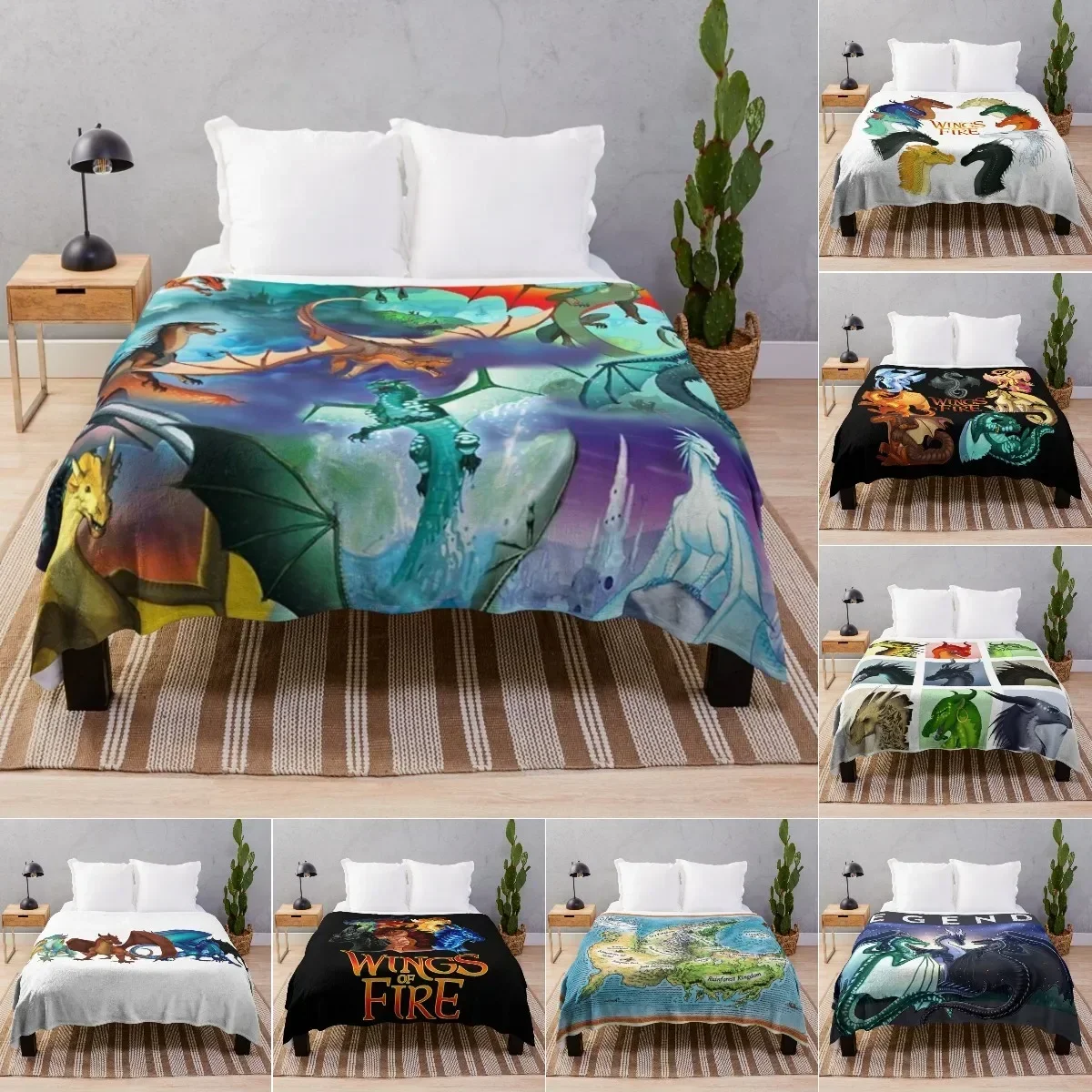 Wings Of Fire Ultra-Soft Micro Fleece Blanket Microfiber Blanket Luxury All Seasons Warm Blanket For Bedding Sofa And Travel