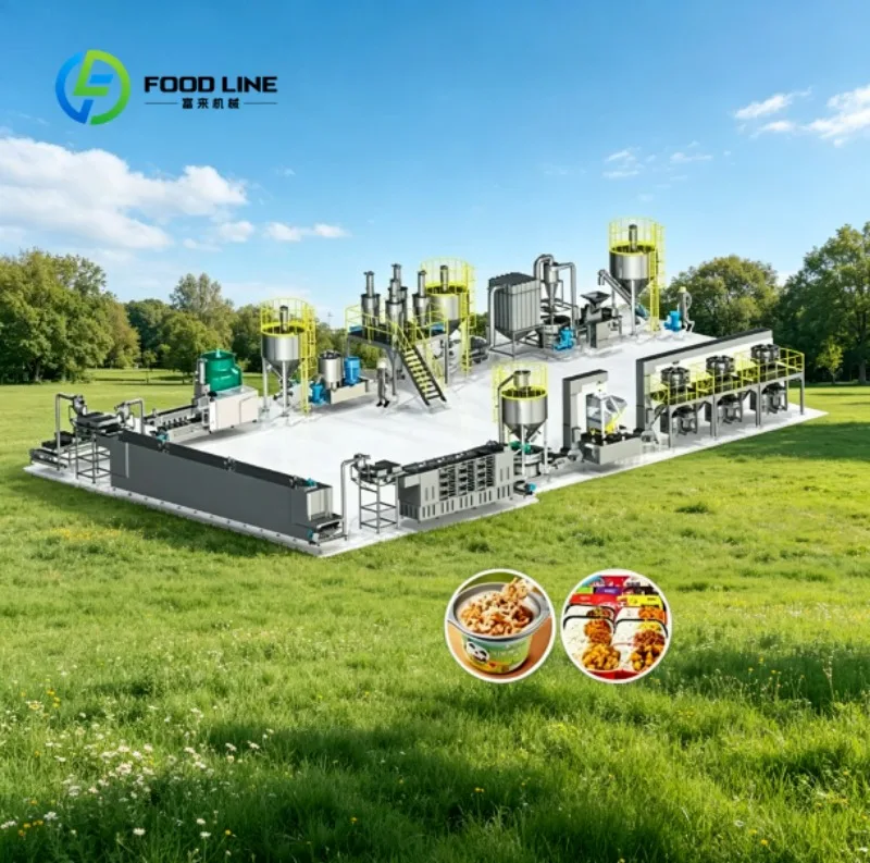 Automatic Fortified Rice Processing Line Commercial Nutritional Rice Production Equipment for Food Industry
