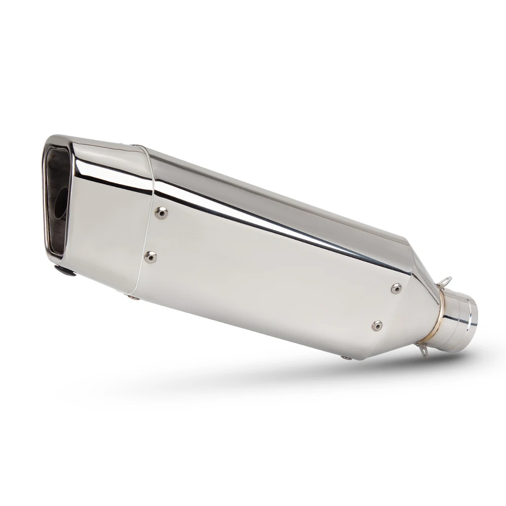 

51mm Universal Motorcycle Exhaust Muffler Pipe With DB Killer For Z400 DUKE390 GSX250R R15 NSS350 450SR 300NK CB250R REBEL500