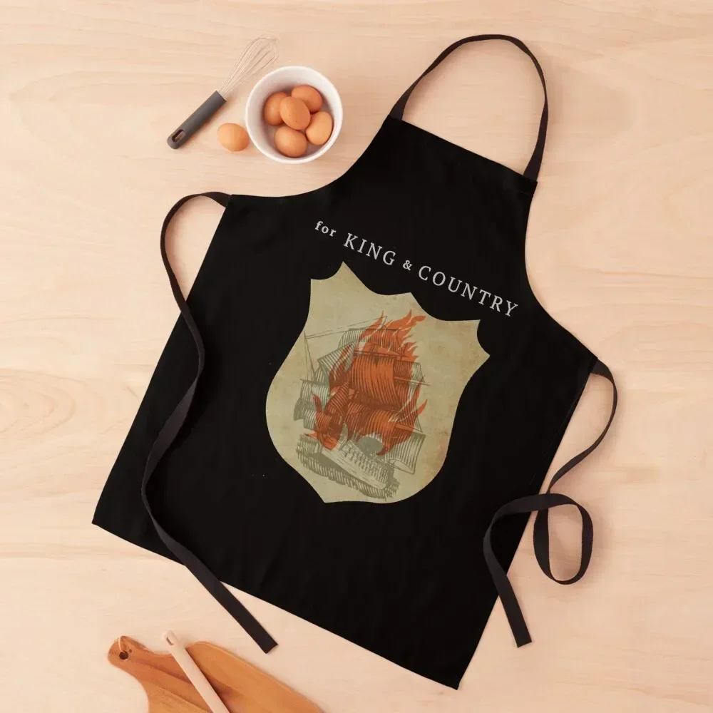 

For King Country Classic T-Shirt Apron chef costume Children'S Apron